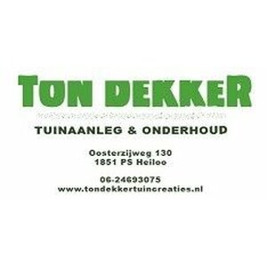 Ton Dekker Tuinaanleg &amp; Onderhoud logo