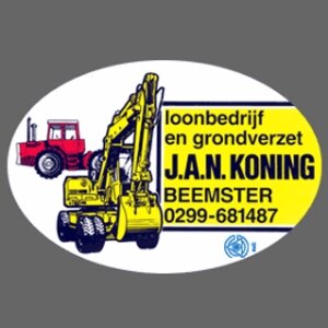 Loonbedrijf en Machineverhuur J.A.N. Koning B.V. logo