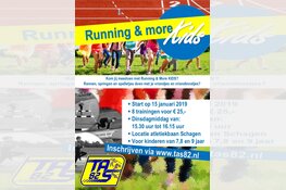 Nieuw in Schagen: Running and More KIDS bij TAS’82