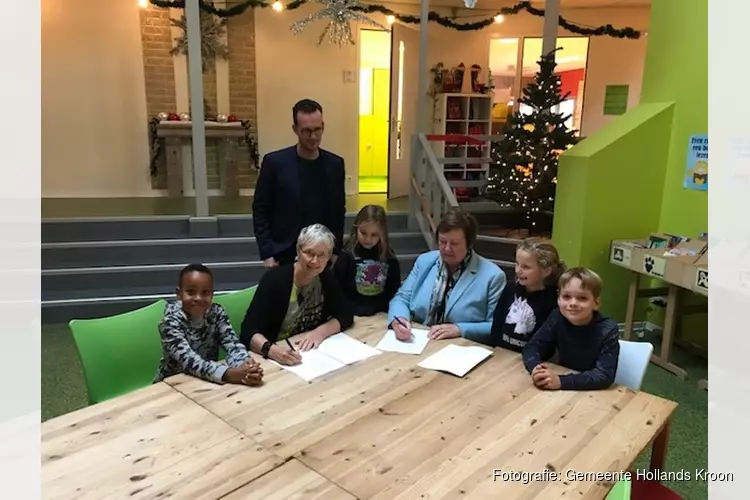 Realisatieovereenkomst voor aanbouw lokalen obs De Mient in Nieuwe Niedorp getekend