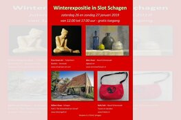 Veelzijdige expositie in Slot Schagen op 26 & 27 januari