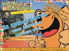 Speelpark De Goudvis voorjaarsactie