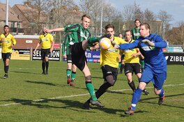 VIOS W speelt gelijk, voetbal even bijzaak bij Kleine Sluis