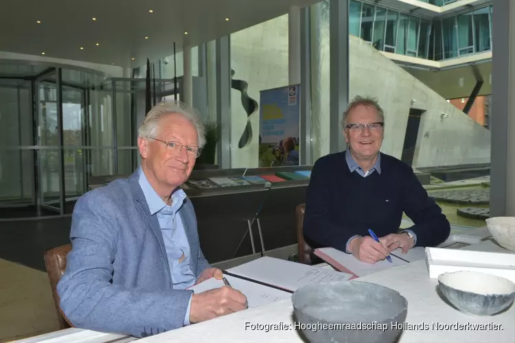 Hoogheemraadschap en gemeente Schagen ondertekenen afvalwaterakkoord