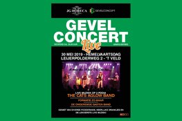 Bouwbedrijf decor nieuw muziekevenement ‘GevelConcert Live’