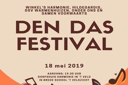 65e editie van het Den Das Festival op 18 mei 2019 in ‘t Veld