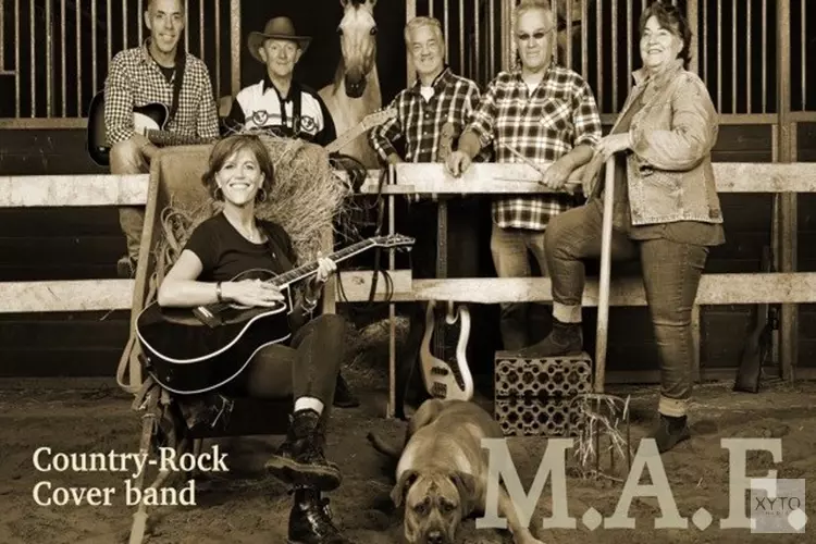 Jaren &#39;70 muziek en country in Muziektuin Schagen