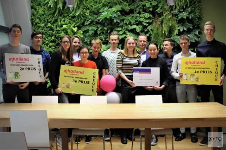 Scholieren Regius College en Willem Blaeu winnen titel &#39;beste ondernemingsplan&#39;