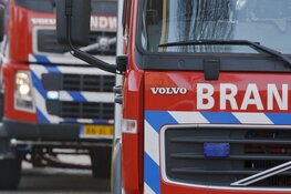 Brand in winkelpand in Schagen geblust, een persoon gewond