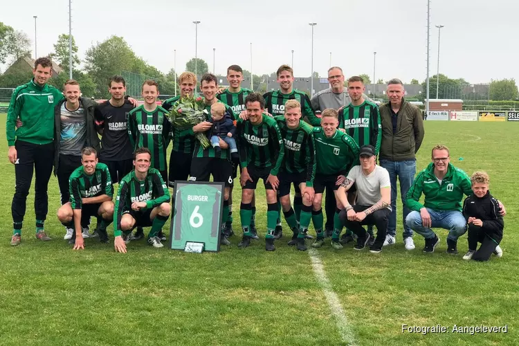 VIOS W zeker van nacompetitie, Danny Burger krijgt mooi afscheid