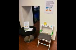 Toekomststoel in bibliotheek Schagen