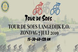 Tour de Soes 7 juli ook in Langedijk