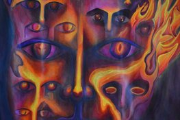 Tentoonstelling met mystieke werken in de bieb