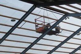 Sporthal 't Zijveld van de regen in de drup