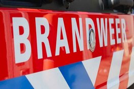 Auto verwoest door brand