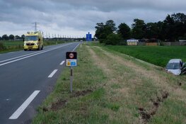 Auto in sloot Zijdewind