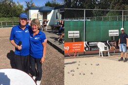 Jeu de boules bij Pon, eindigt met veel zon