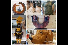 Open dagen in atelier Erica Kraan-Art op 21 & 22 september