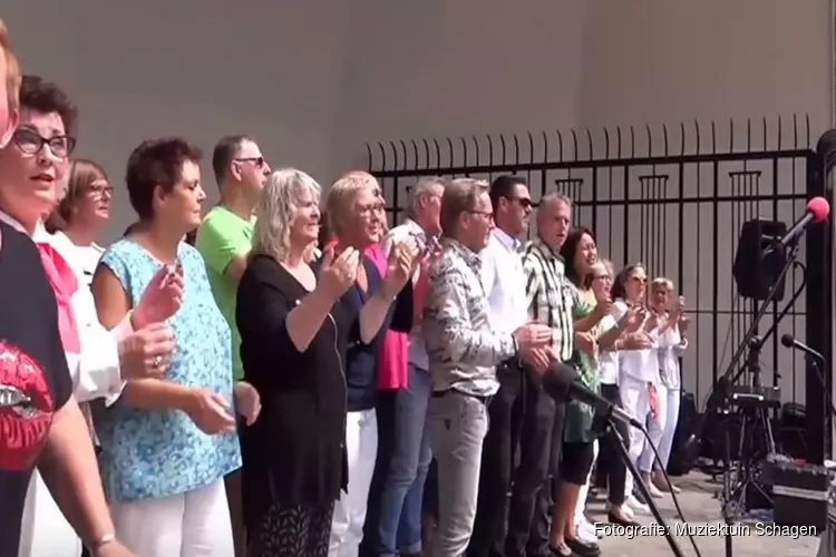 Koor Elan komt op zondag 29 september naar de Muziektuin