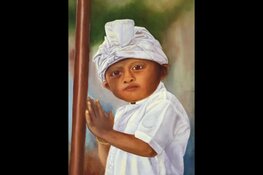 Bijzondere urnen en fleurige schilderijen in bibliotheek Tuitjenhorn