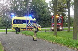 Automobiliste mist brug en rijdt te water