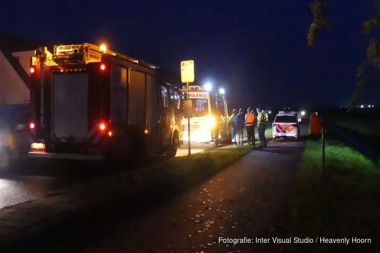 Persoon uit de sloot gehaald in Oudesluis