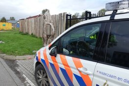 Man verstopt gestolen goederen in container in Schagen