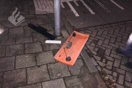 Brievenbus Platanenweg opgeblazen