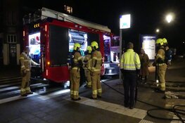 Afvalbak in brand in Schagen