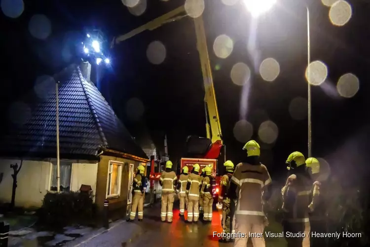 Brandje in slolpboerderij Sint Maartensbrug