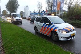 Schade door botsing Witte Paal