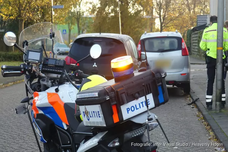 Botsing met een stilstaande auto