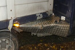 Veel schade bij ongeluk in Schagen