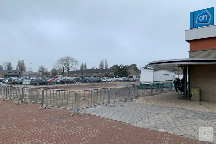 Tijdelijke oplossing parkeerterrein AH Schagen