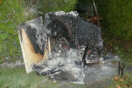 Brand in meterkast op bungalowpark De Horn