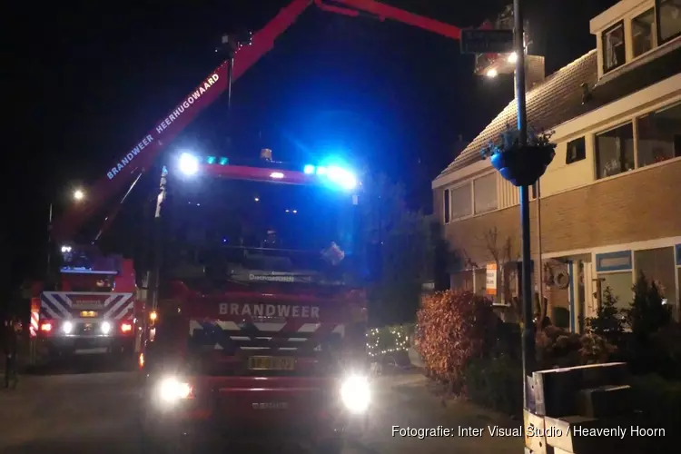 Schoorsteenbrand in Sint Maarten
