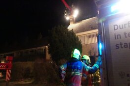 Schoorsteenbrand in Sint Maarten