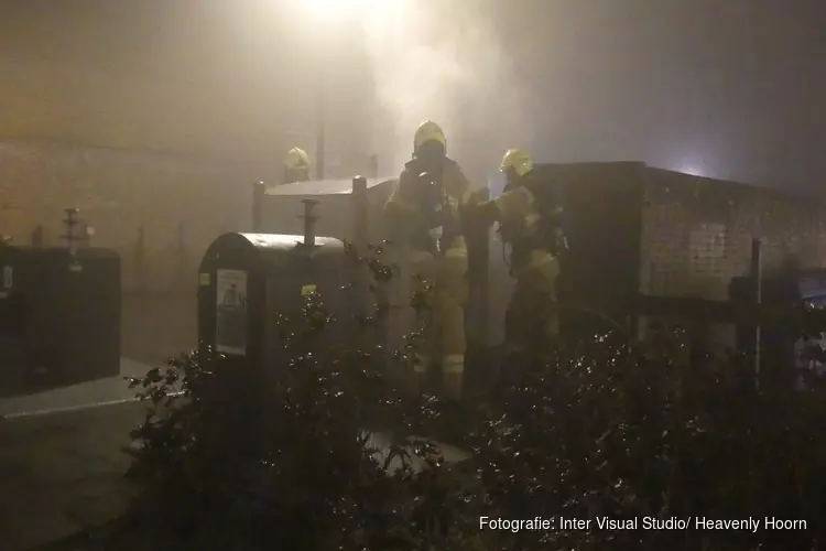 Containerbrandje in Roosstraat