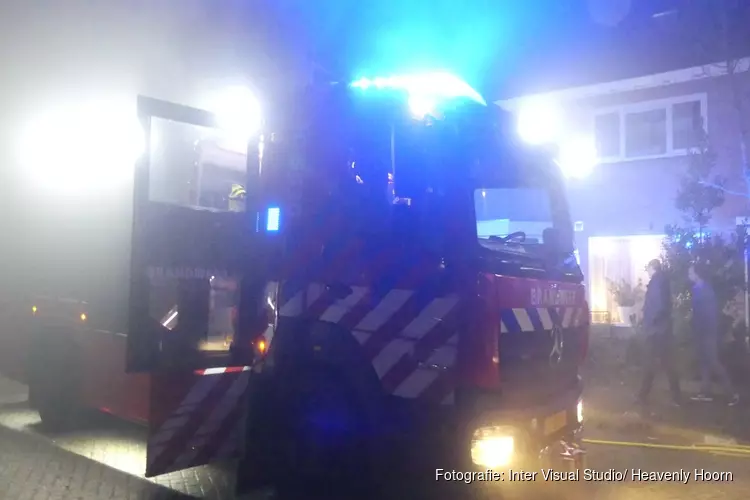 Brandje in achtertuin A. Schelfthoutstraat