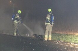 Nachtelijke vuurwerkbrandjes snel onder controle