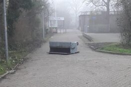 Veel schade door vuurwerk en vandalisme bij Schagen United