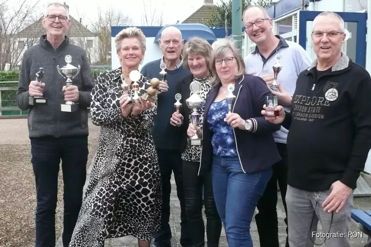 Clubkampioenen bekend bij onderlinge wedstrijden PON