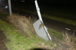 Auto te water in Sint Maarten