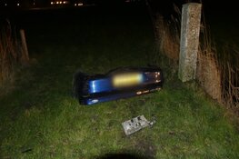 Auto te water in Sint Maarten