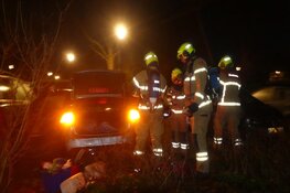 Auto in brand in Schagen