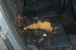 Auto in brand in Schagen