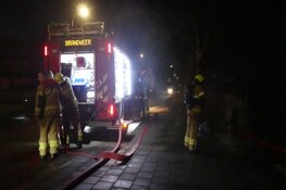 Containerbrandje in Spreeuwenlaan