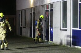 Felle brand in loods Schagen