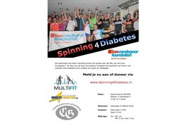 5e Editie Spinning4Diabetes Marathon 't Zand