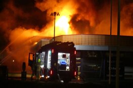 Zeer grote brand bij Witte Paal in Schagen